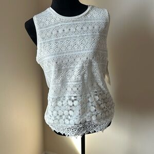 Lapis Lace Tank NWT